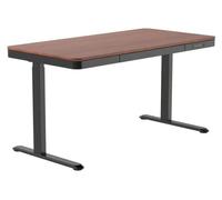Escritorio Activejet con ajuste de altura eléctrico, dimensiones 140x70 cm, modelo ET119W-C, color /nogal