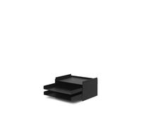 Ferm Living Almacenamiento de documentos 2x2 Organiser negro
