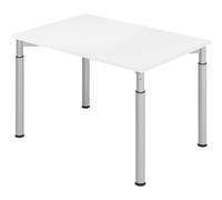 Escritorio con armazón de 4 patas de altura regulable, profundidad 800 mm