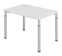 Escritorio con armazón de 4 patas de altura regulable, profundidad 800 mm