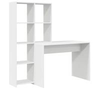 vidaXL Escritorio con estante 138,5 x 55 x 143 cm Madera de ingeniería
