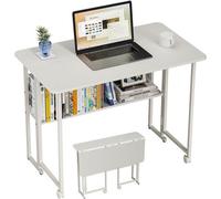 Escritorio de madera plegable para trabajar desde casa