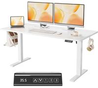 Escritorio eléctrico con ajuste de altura – Mesa ergonómica para trabajar sentado o de pie, con función de memoria, estructura robusta, motor silencioso y diseño moderno. Ideal para oficina y teletrab