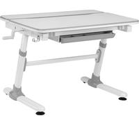 Escritorio ergonómico para niños, con ajuste de altura e inclinación. Mesa escolar para niños, resistente hasta 100 kg. Incluye cajón y gancho para colgar