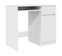 Escritorio filedha cajón + puerta + compartimento blanco 76x86x49 cm