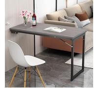 Escritorio flotante montado en la pared para Smals, mesa plegable para comedor, cocina, balcón, uso al aire libre (90 x 60 x 75 cm)