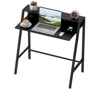 Escritorio HOMCOM, mesa de ordenador, escritorio de oficina, mesa de trabajo con espacio de almacenamiento, color