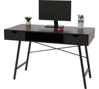 Escritorio HWC-E92, escritorio de oficina, mesa para ordenador, estructura 3D, 120x60 cm, color