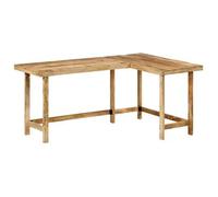 Escritorio Madera Maciza Mango 165x110x75 Cm Vidaxl