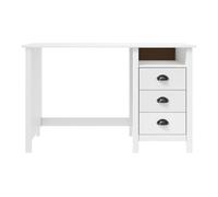 Escritorio - mesa de ordenador con 3 cajones madera de pino 120x50x74 cm