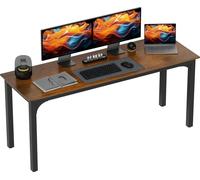 Escritorio, mesa de ordenador o mesa de oficina HOMCOM con diseño industrial y estructura de acero