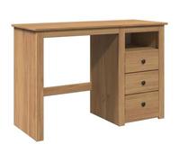 vidaXL Escritorio Panama madera maciza de pino 112x45x75 cm Oficina/Estudio