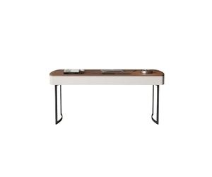 Escritorio para oficina en casa 160 cm muebles de salón modernos en nogal, adecuados para negocios, estudio, oficina, escritorio de lectura para oficina en casa (180 cm)