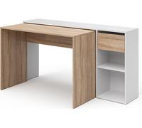 Escritorio Vicco Ben Blanco/Sonoma 145 x 46.4 cm, Model 33558