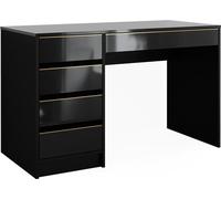 Escritorio Vicco Sherry brillo intenso 55 x 120 cm con cajones, Model 57921