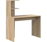 Escritorio vidaXL, color Sonoma, 102 x 50 x 124 cm, fabricado en material de madera