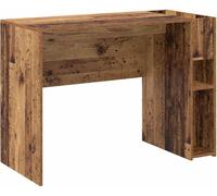 Escritorio vidaXL, estilo vintage, madera maciza y tablero de partículas, 109 x 50 x 78 cm