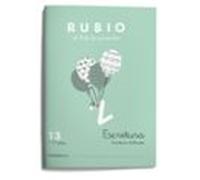 escritura rubio 13 escritura inclinada