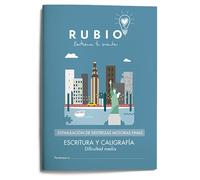 Escritura y caligrafía - Dificultad Media | RUBIO | Estimulación de destrezas motoras finas: 2 (Estimulación de Destrezas Motoras Finas (Escritura y Caligrafía))