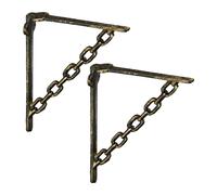 Escuadra estanteria escuadras de hierro soportes decorativos estantes retro