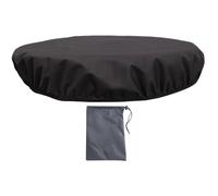 Escudo protector para hogar, protector de brasas para jardín, cubierta contra el clima para brasero, barrera térmica duradera para cubierta de 56x4 pulgadas | Protectors cenizas para todas las