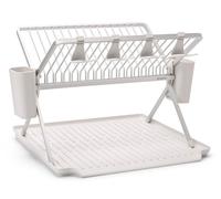 Escurreplatos, plegable, gris claro, Brabantia