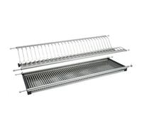Escurreplatos y Escurrevasos ALK Modelo Eco Eire para Módulo de 900 mm, Acero Inoxidable, con Bandeja Recogeaguas