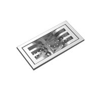 Escurridor de platos para canal equipado Barazza 1CSP Acero