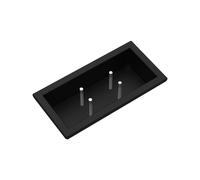 Escurridor de platos para canal equipado Barazza 1CSPN Negro Mate