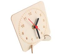 Esfera de Reloj de Madera sin Acabado para Pintar y Decorar | Placa de 10,9cm, Base para Manualidades y Dibujo, Adecuado para Talleres Creativos y Reparación