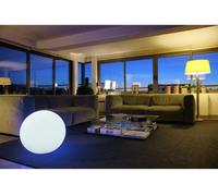 Esfera LED para exteriores, modelo BOBBY, diámetro 60 cm, casquillo E27, color blanco