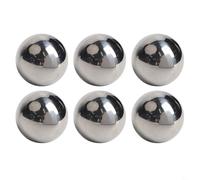 Esferas flotantes de acero inoxidable para fuente de jardín para decoración Características de agua Estanques y cuenco de vidrio interior Uso (51 mm)