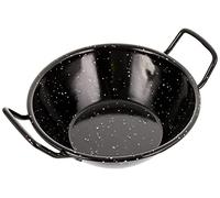 Esmaltaciones La Estrella Jaspeada - Paellera honda bordoneada, 18 cm, 0,9 L