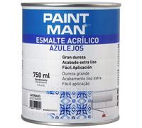 Esmalte acrílico azulejos satinado blanco paintman 750 ml