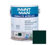 Esmalte acrílico satinado paintman verde carruajes 2,5 l