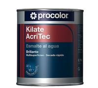 ESMALTE AL AGUA KILATE ACRITEC BRILLANTE AZUL LUMINOSO 0,75L