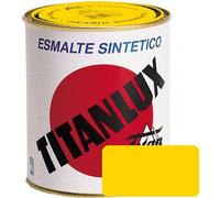 Esmalte amarillo real titanlux 750ml.529