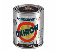 Esmalte antioxidante brillante marrón 750ml oxiron