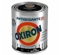 Esmalte sintético metálico antioxidante oxiron liso brillante negro