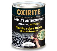 Esmalte antioxidante liso blanco satinado oxirite 4 l