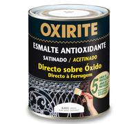 Esmalte antioxidante liso blanco satinado oxirite 750 ml