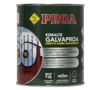 Esmalte directo sobre galvanizado Galvaproa. Verde Botella RAL 6005. 750 ML. Pintar galvanizado sin necesidad de imprimación.