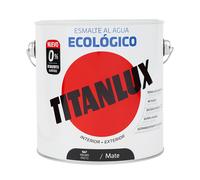 Titanlux - Esmalte eco, Mate negro, 2,5L (ref. 02T056725)