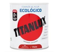Esmalte eco mate rojo china 750ml titanlux