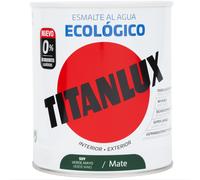Esmalte eco mate verde mayo 750ml titanlux
