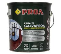 Esmalte Forja directo sobre galvanizado o hierro. Galvaproa Forja. DORADO FORJA 4L.
