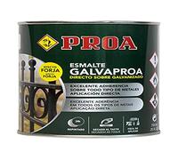 Esmalte Forja directo sobre galvanizado o hierro. Galvaproa Forja. GRIS PERLA 750ML.