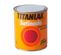 Esmalte laca poliuretano titanlak satinado blanco 750ml titan 1114003