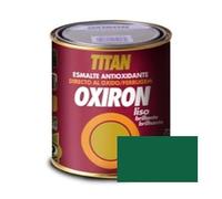 Titan Esmalte Oxiron liso brillante antioxidante verde bosque 750 ml
