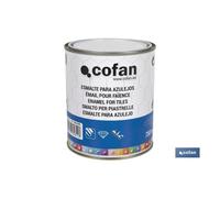 Cofan Esmalte al Agua para Azulejos | Bote 750 ml | Para Pintar Azulejos